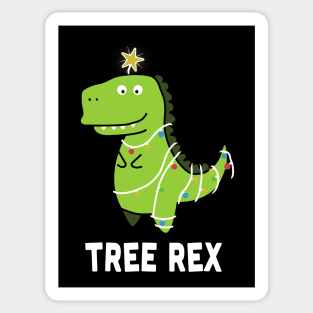 Christmas Tree Rex Sticker